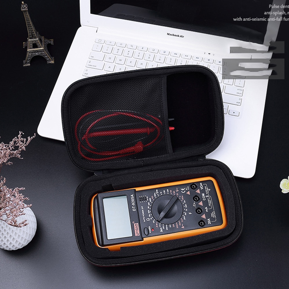 EVA PU dur voyage de protection transporter sac de rangement housse de couverture pour Fluke F117C/F17B +/F115C multimètre numérique