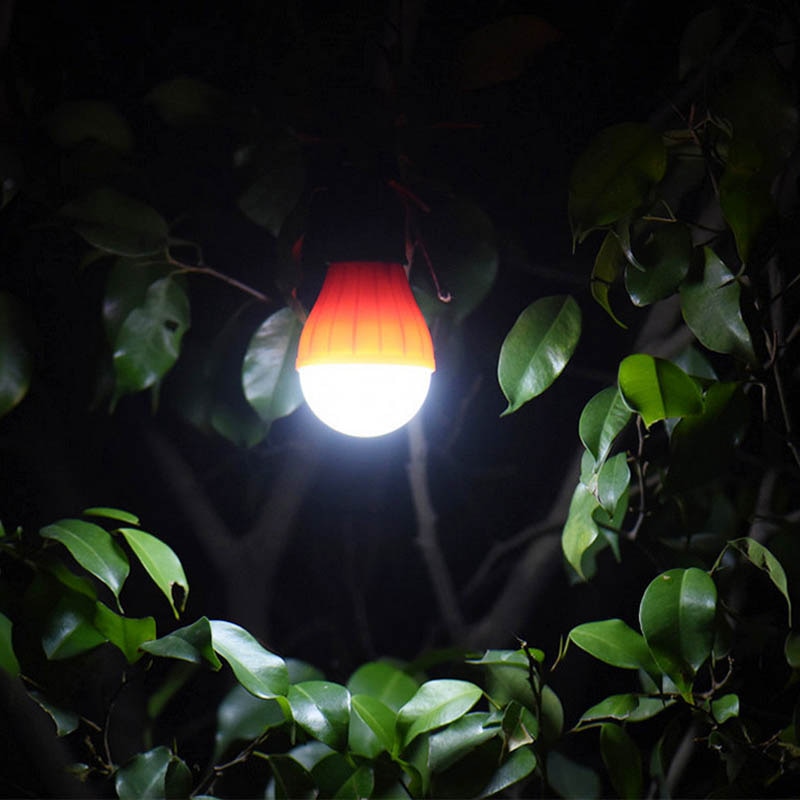 Led camping lampe telt lys 150lm 3- mode bærbar lanterne led lampe fakkellygte aaa lommelygte fiskeri nødlys led pære