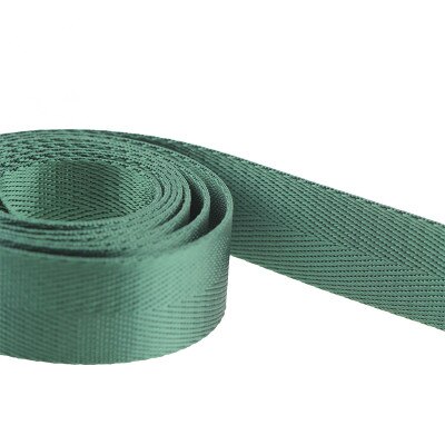 Streifen V bilden 5Meter 20mm Nylon Gurtband Bänder Hund Kragen Rucksack Tornister Gurt Gürtel Band Bindung DIY NäHenne zubehör: Grün
