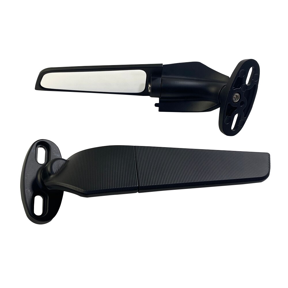Rétroviseurs de moto modifiés, aile de vent, rétroviseur rotatif réglable pour Kawasaki ZX6R ZX636 ZX7R ZX9R ZX10R ZX14R ZX25R