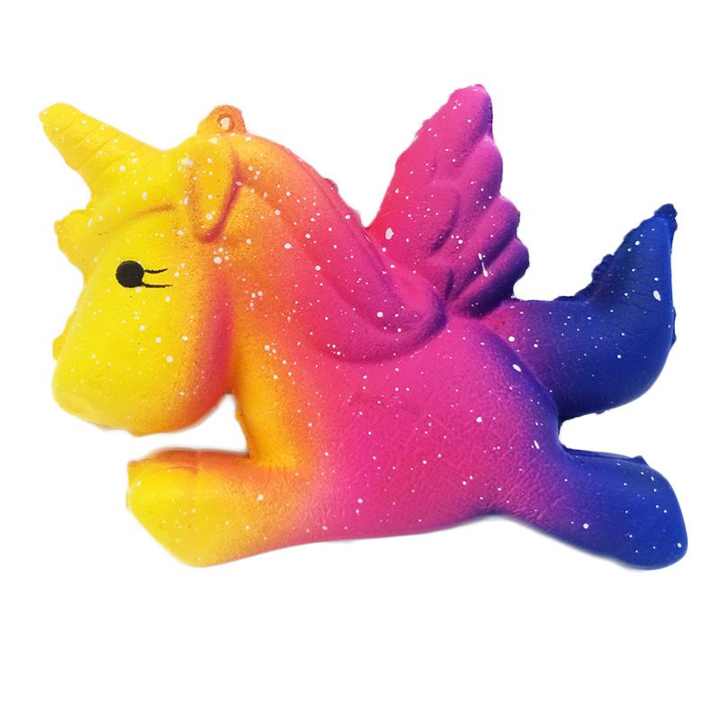 FANS ONLY Kawaii Unicorn Donut Squishy Toy Smooth Mushy Squish For Stress Relief for over 10 dollars: E2