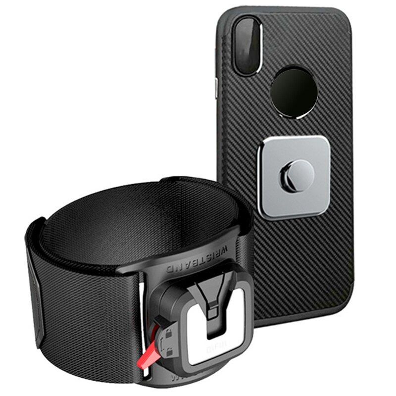 Um 360 grad drehbare handyhülle zum laufen, sporttasche, abnehmbare tasche zum klettern, radfahren, joggen, fitnessstudio, handytasche, handgelenktasche