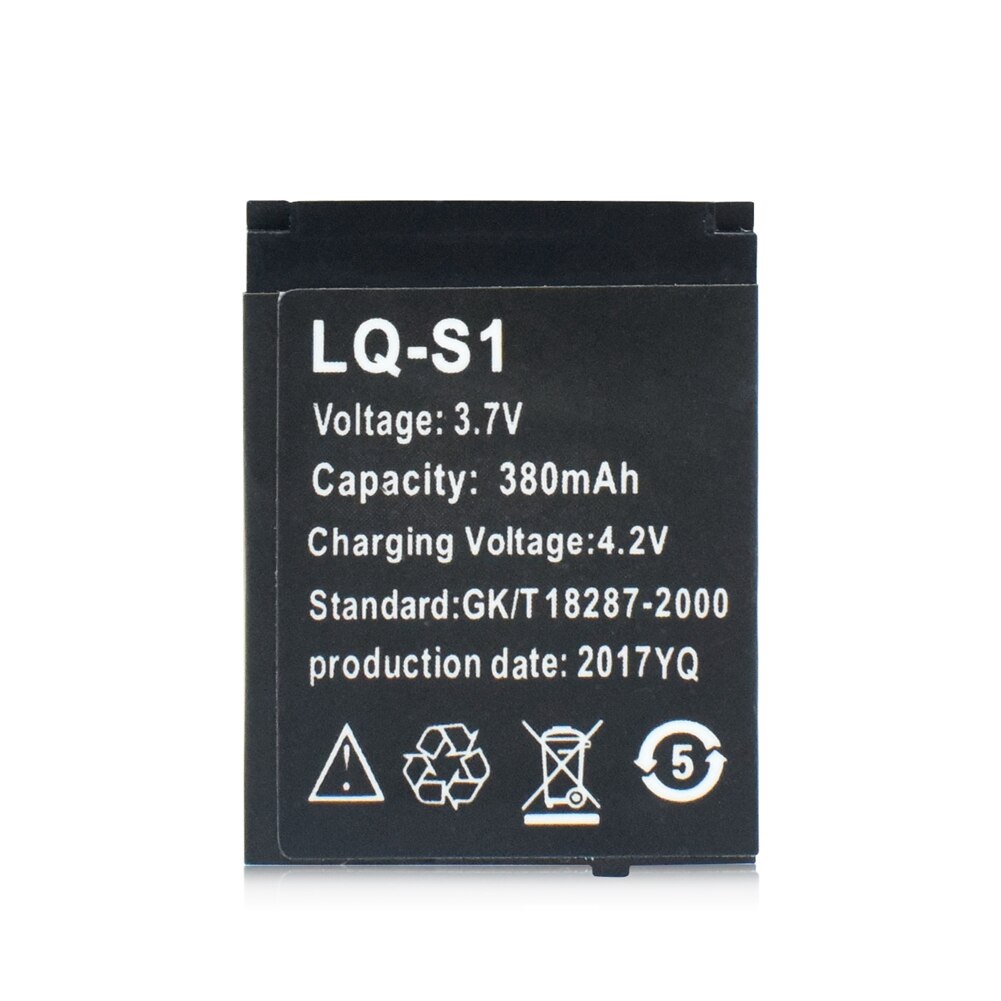 1-10Stck LQ-S1 380mAh SmartWatch Lithium-ionen-Polymer-akku Für DZ09 Clever Uhr Batterie Für QW09 W8 a1 V8 X6 SmartWatch: 1 Pics