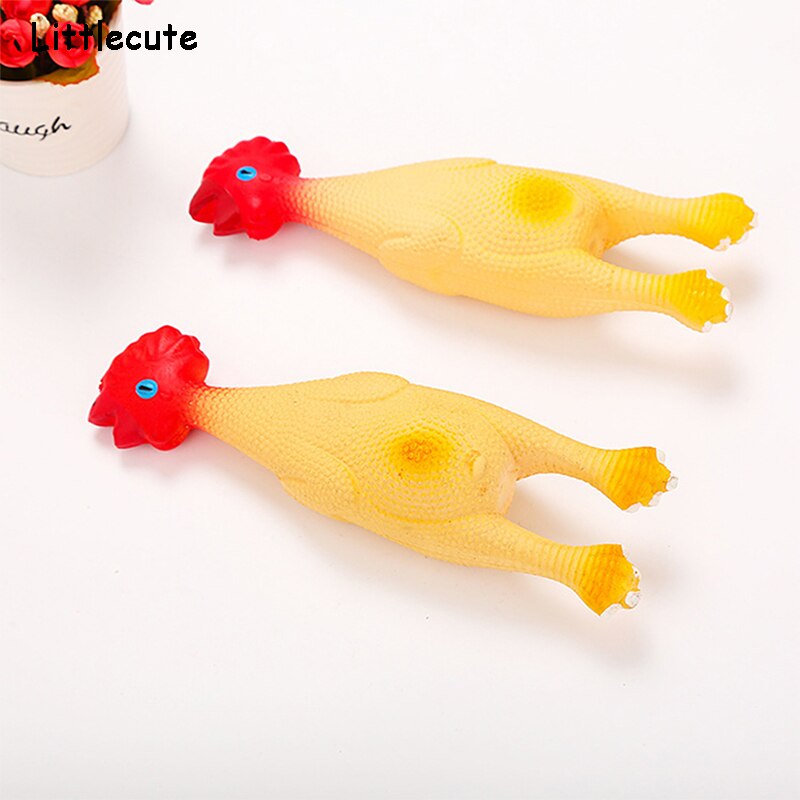 Schreeuwende kip knijp geluid speelgoed huisdier honden speelgoed schril decompressie kauwen piepen ventilatie kip gereedschap huisdier product