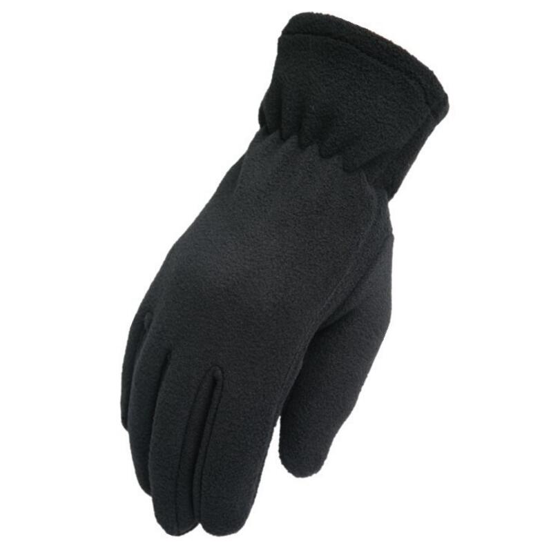 Dichski Vrouwen Mannen Winter Warm Skiën Handschoenen Mannen Ski Handschoenen Snowboard Handschoenen Motorrijden Wanten Sneeuw Windstopper Handschoen: Q308 Pure black