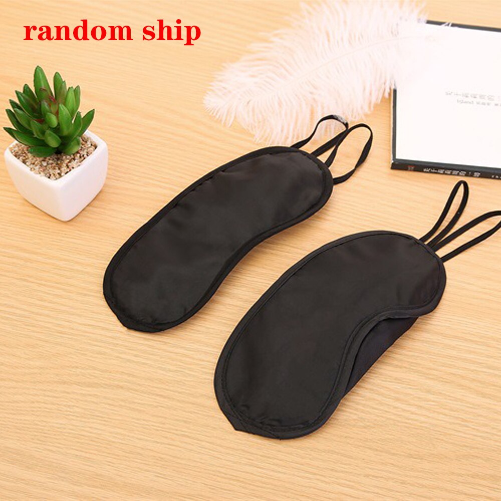 1 Pc Slaap Masker Soepel Oog Schaduw Draagbare Ademend Rest Blindfold Eye Cover Travel Eyepatch Nacht Slaapmasker: Default Title