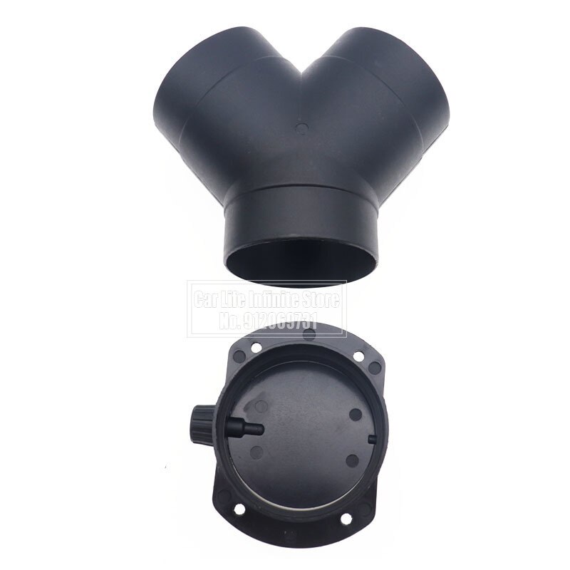 60/75Mm Voor Webasto Eberspaecher Diesel Parking Accessoire Air Vent Ducting T Y Stuk Elleboog Pijp Uitlaat Uitlaat connector Joiner