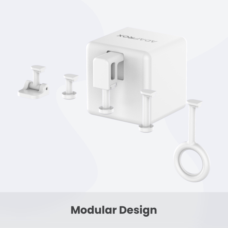 Adaprox Smart Fingerbot Robot Tuya Smart Home Smallest Switch Robot Smart Mechanical Arms Voice Remote Control For Alexa Google