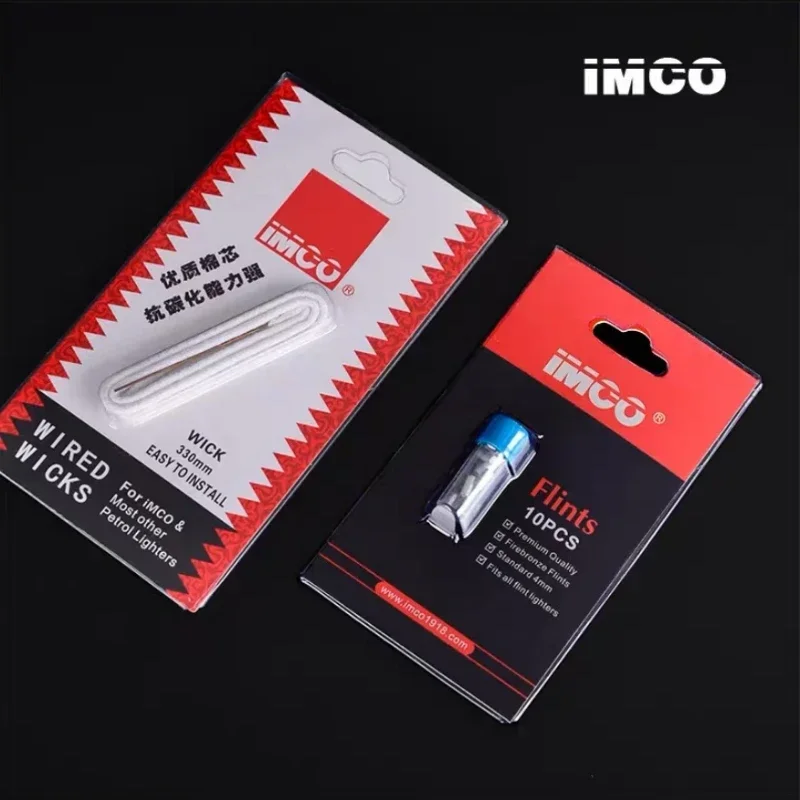 (2 stuks/partij) Originele IMCO kerosine speciale aansteker Flint katoenen kern wieken Aansteker accessoires