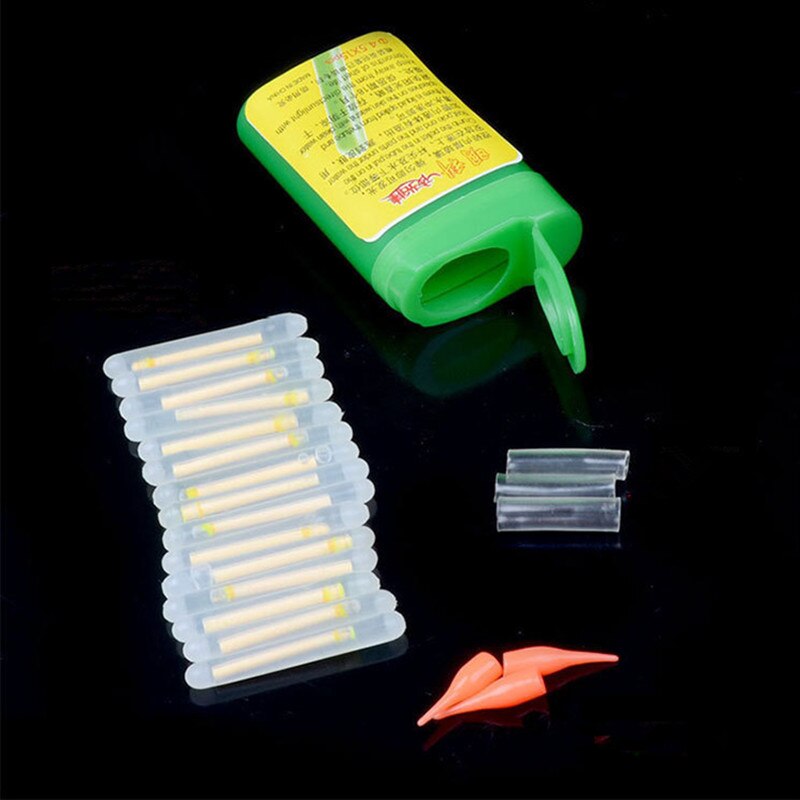 15 Uds diámetro 4,5mm palo de luz 20 piezas Uds diámetro 3mm lightstick caja luz química brillante químico, pesca luz flotadores luminosos: 15Pcs