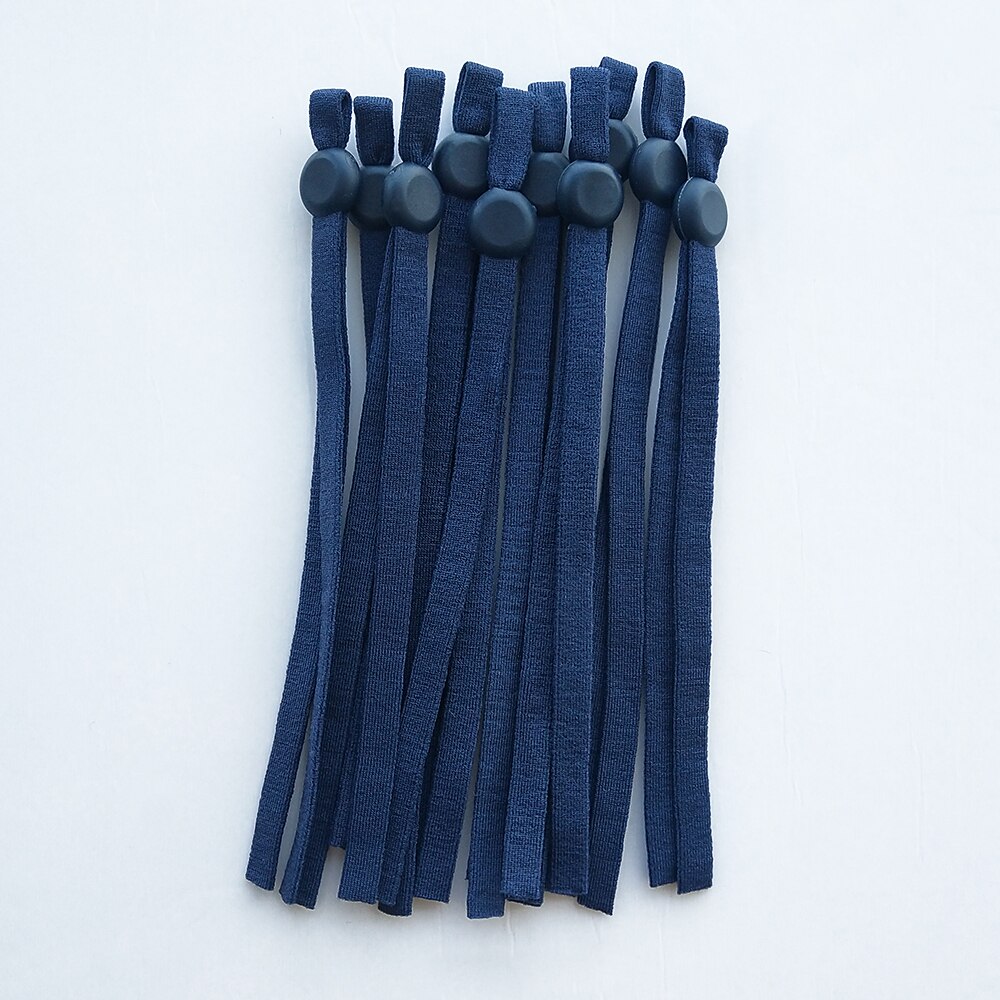 10 Pcs Diy Platte Masker Elastische Band Zwart Wit Rubber Touw Oor Opknoping Touw Verstelbare Zachte Elastische Naaien Ambachtelijke Accessoires: Color 13