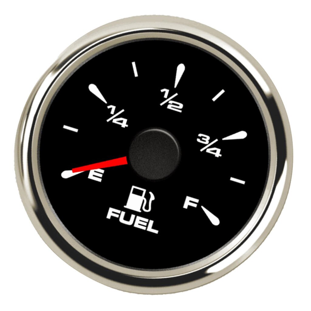 Brændstofniveaumålere til biler, ef brændstofniveaumålere 0-190 ohm, vandtætte brændstofmålere til auto / båd