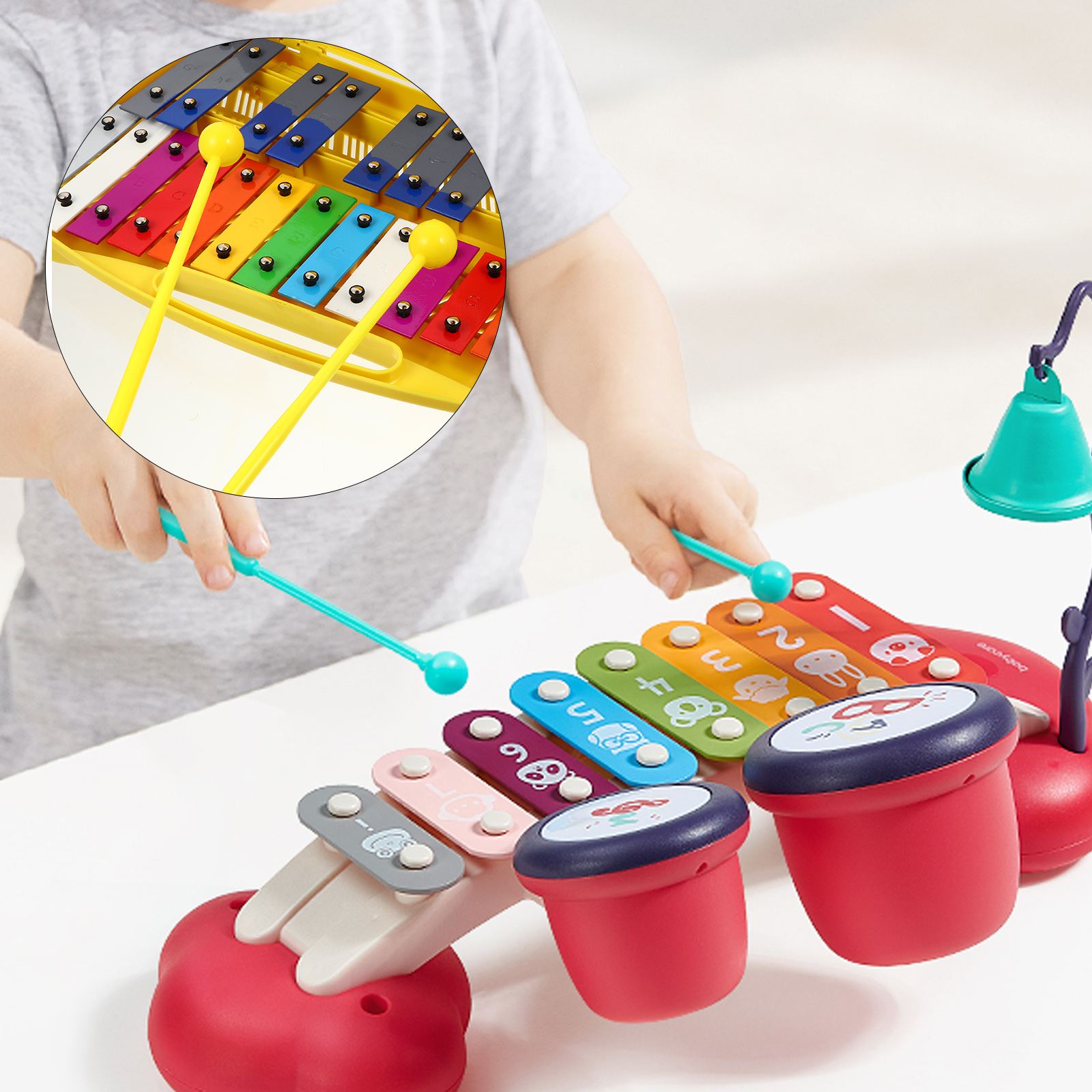 Muziekinstrument Speelgoed Kids Glockenspiel Xylofoon Educatief Speelbal