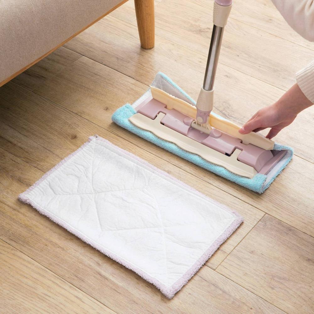 Moppe klud udskift klud vask gulv husholdnings køkken gulve rengøring med mikrofiber udskiftning moppe hoved genanvendelige rengøringsværktøjer