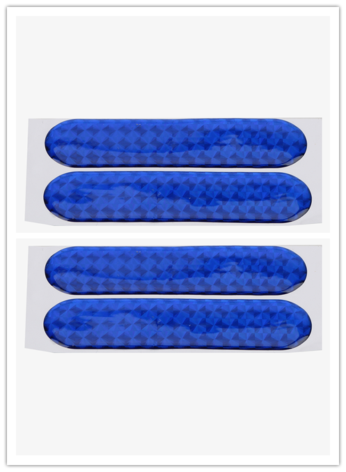 Car Door Open Reflective Tape Warning Mark Night Safety Sticker for Peugeot 206 307 406 407 207 208 308 508 3008 4008: 4pcsB blue