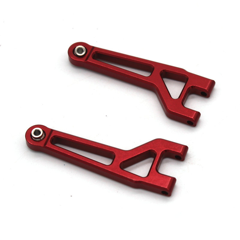 MJX Hyper Go 16207 16208 16209 16210 H16 RC coche copa de dirección de Metal juego de brazo oscilante superior e inferior soporte de torre de choque piezas de mejora