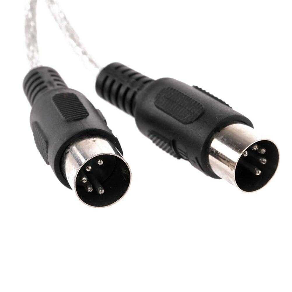 2M Usb Midi Kabel Converter Muziek Editing Toetsenbord Adapter Connector Cord Lijn