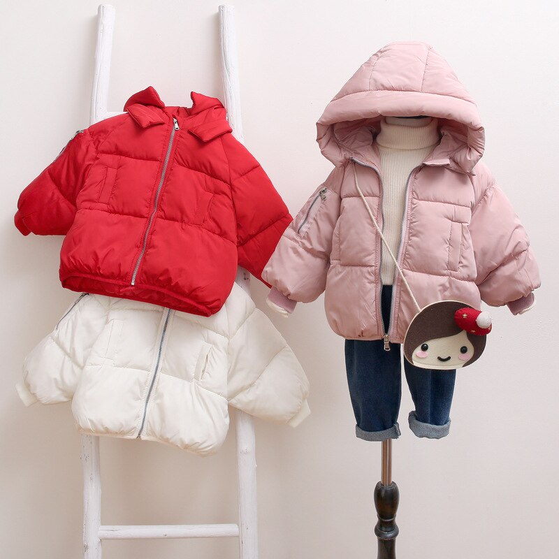 Coton pour enfants hiver coréen vers le bas manteau vêtements pour enfants doudoune vêtements rembourrés de coton coton rembourré veste