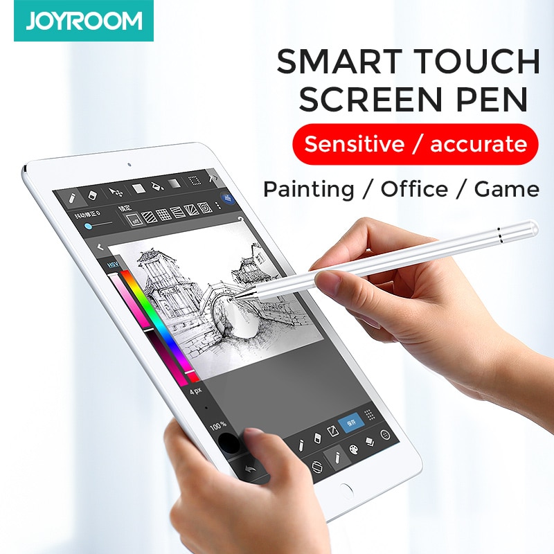 Joyroom-Bolígrafo Stylus para teléfono móvil, lápiz de capacitancia inteligente para Apple Touch, para Samsung, iPhone, iPad Pro 11, 12,9, 9,7, , Air 3, 10,2, Min