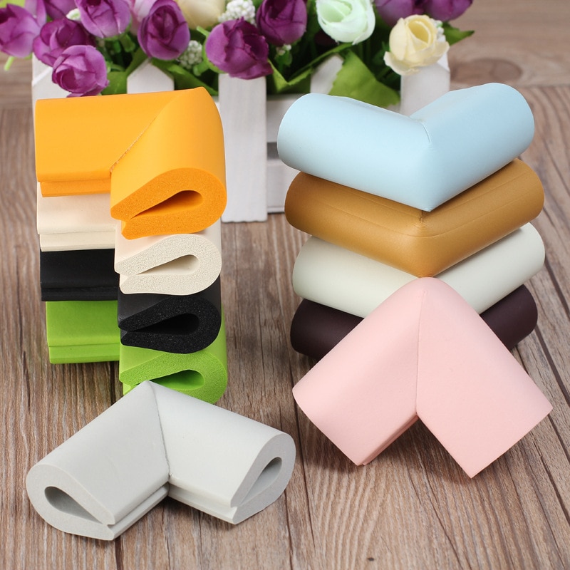12 Pcs U Vorm Foam Baby Veiligheid Hoek Tafel Protector Edge Corner Guards Kinderen Veiligheid Producten Proof Kussen Guard Protector