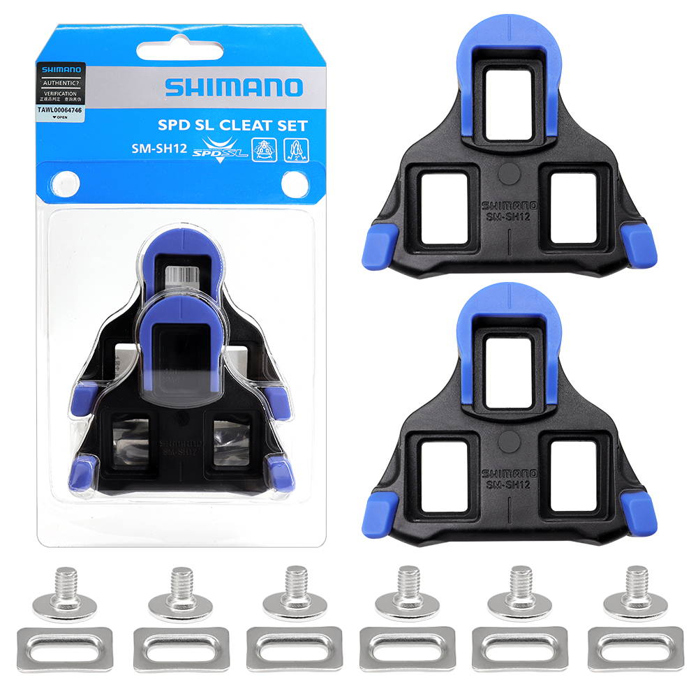 SHIMANO crampons de pédale de vélo de route SPD SL SH10 SH11 SH12 Clips de pédales autobloquants pour vélo de route R550 R540 R7000 R8000 Original