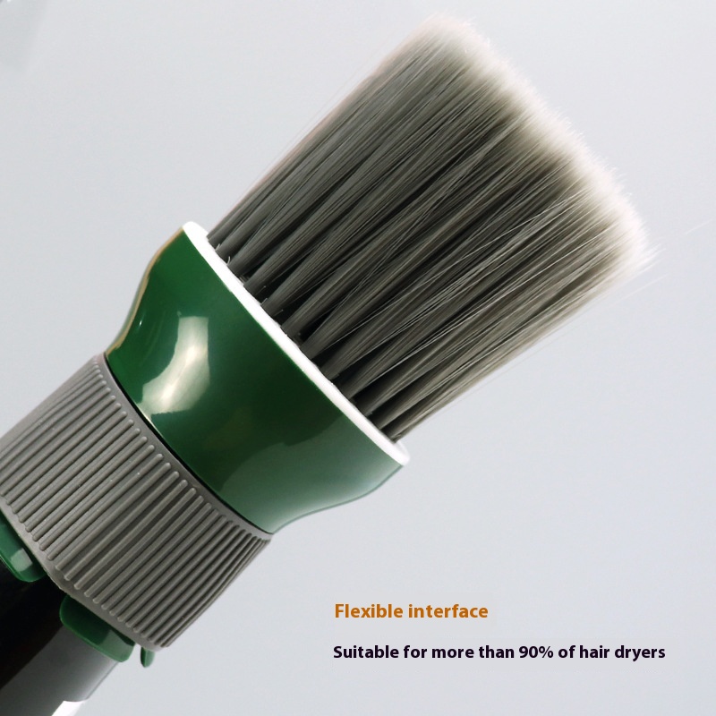 Hårtørrerbørste frisør hvirvelvind halsbørste barber klipning rengøring strimlet hårbørste hjemmefrisørsalon forsyninger
