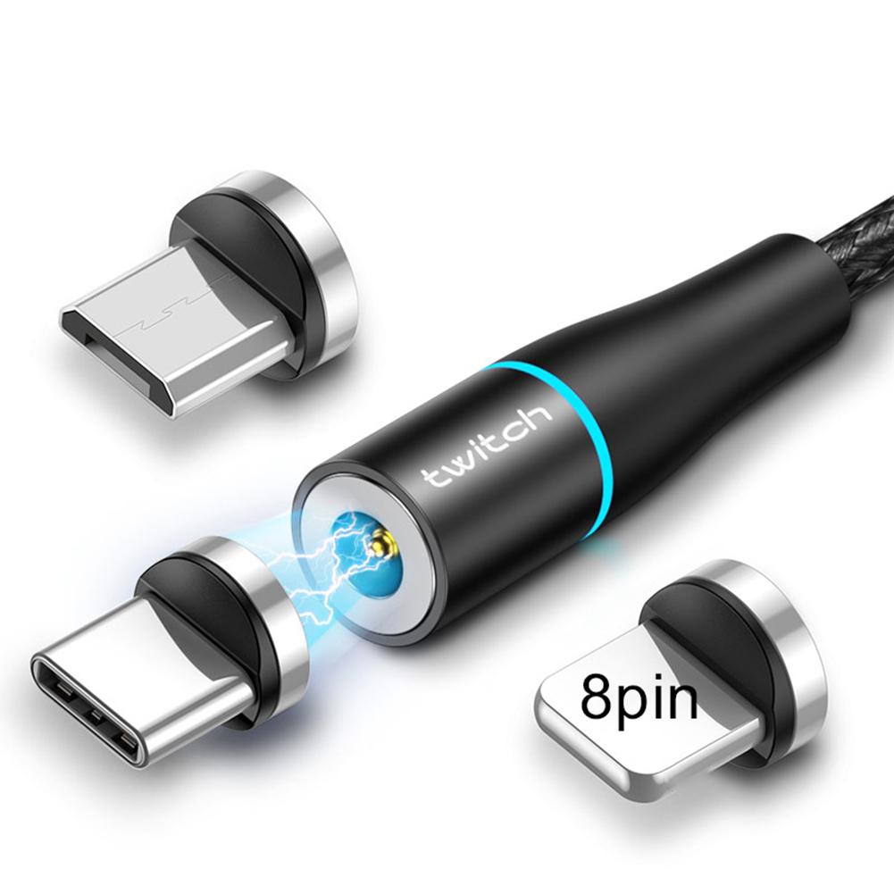 Magnetische Usb-kabel Snelle Opladen Type C Kabel Magneet Charger Charge Micro Usb Kabel Mobiele Telefoon Kabel Usb Cord
