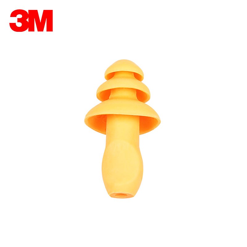 3M 1270 Anti-ruido tapones para los oídos de la forma del árbol cinturón tapones de oído de seguridad limpiar de gel de sílice aprender dormir auricular