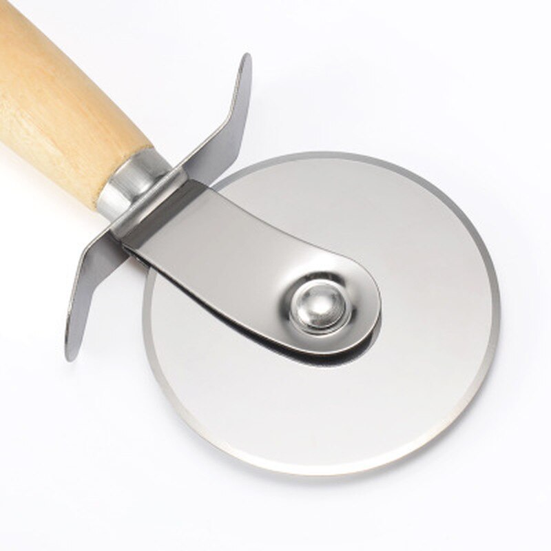 Rvs Pizza Enkel Wiel Cut Gereedschap Diameter 6.5Cm Huishoudelijke Pizza Mes Cake Gereedschappen Wiel Gebruik Voor Wafel Cookies