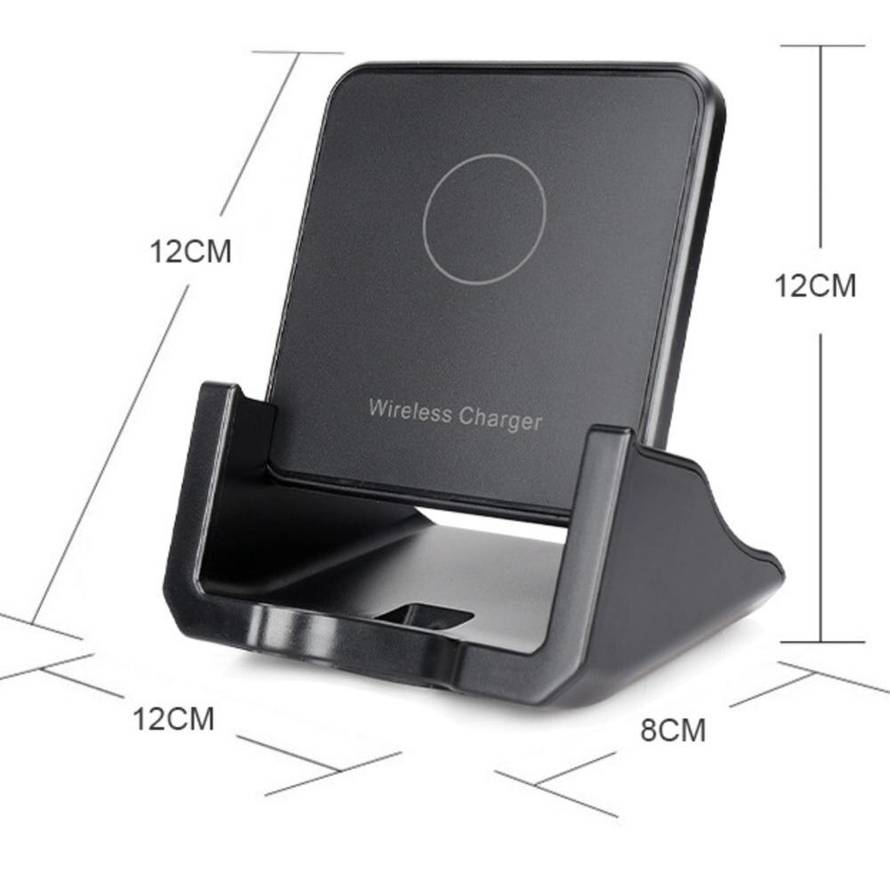 Xiaomi-soporte de carga Qi para teléfono móvil, Cargador rápido USB inalámbrico para Samsung S10, S9, note 10, Redmi 9, 10, Iphone 12, 11, X, XS, XR, 8 Plus