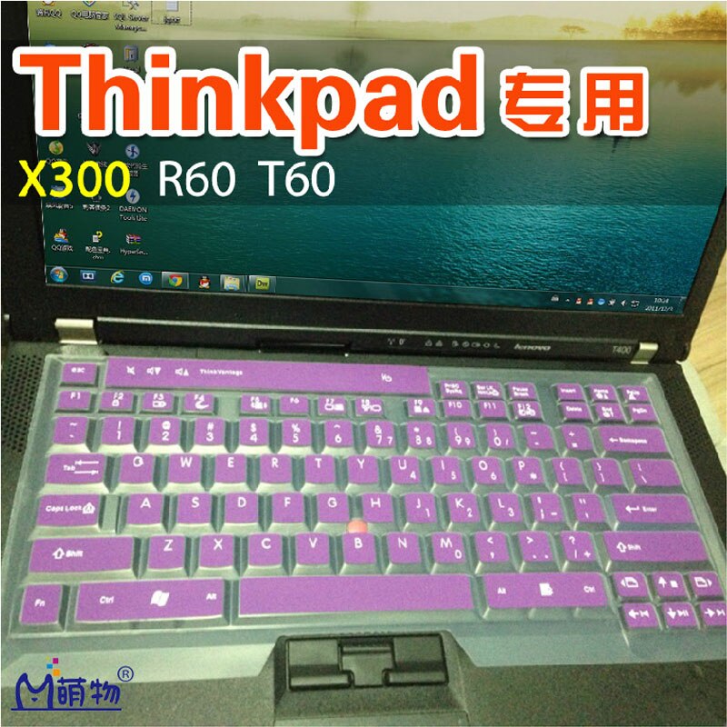Película de silicona protectora para teclado de portátil, para Lenovo Ibm X200 X201 Z60 Z61 T400 T500 T30 T41 T42 T43 T60 T61