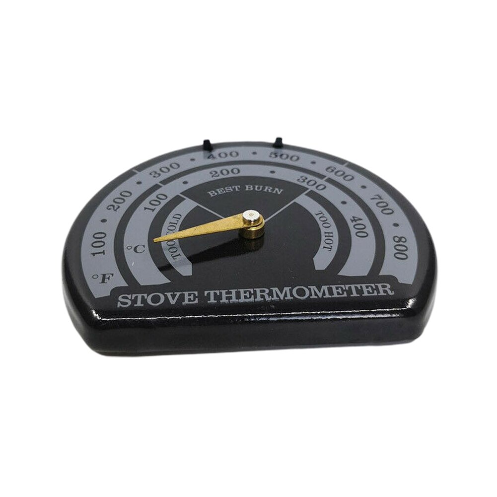 Komfur termometer pointer brænder måler pejs dele emalje hjem køkken temperatur mål korrosionsbestandigt værktøj grill