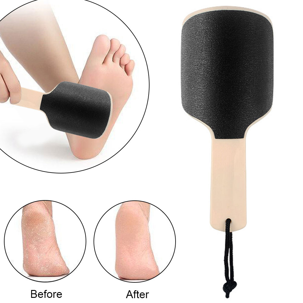 Concave Voet Bestand Dubbelzijdig Opknoping Loop Herbruikbare Rasp Pedicure Wasbare Gereedschap Gebogen Voeten Care Eelt Remover Nail Grof