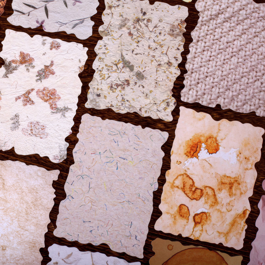 24 hojas de papel para álbum de recortes, adorno, Collage, papel hecho a mano para diario basura, suministros para hacer tarjetas, papel estético para manualidades DIY