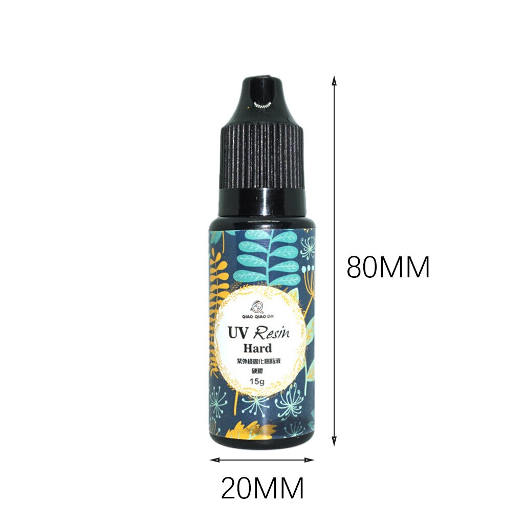 Undefined Newly UV Ultraviolet Resin Gel Curing Quick-drying Non-toxic Transparent Sunlight Activated Hard DIY Curing Epoxy