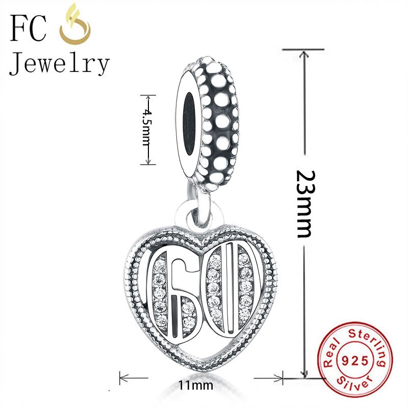 FC Monili Adatti Originale di Marca del Braccialetto di Fascino 925 di Pelliccia D'argento Mamma Del Cuore di Amore Del Cane Zampa Zircone Bead Per Fare Delle Donne berloque 2020: FC1449