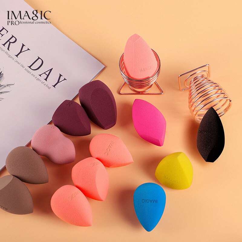 IMAGIC puff zero waste makeup sponge cosmetic puff powder puff sponge foundation special sponge face makeup blender safe sponge