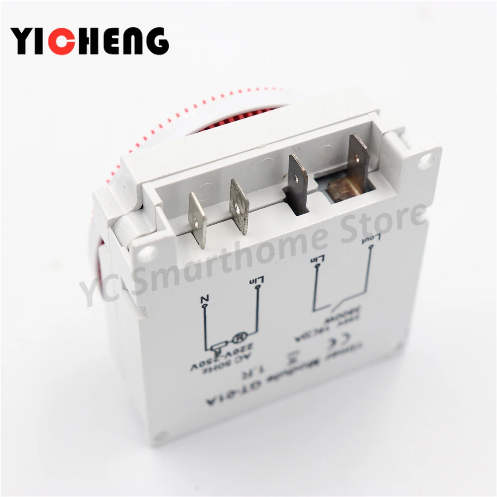 1Pcs time control switch timing time controller industrial timer mechanical timing 15min-24 o'clock, intelligent management