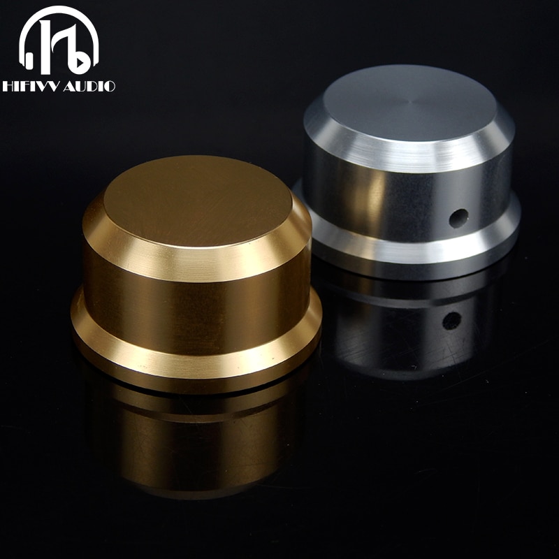 Aluminum Volume knob Diameter 38mm Height 22mm amplifier Potentiometer Resistor knob Silver gold