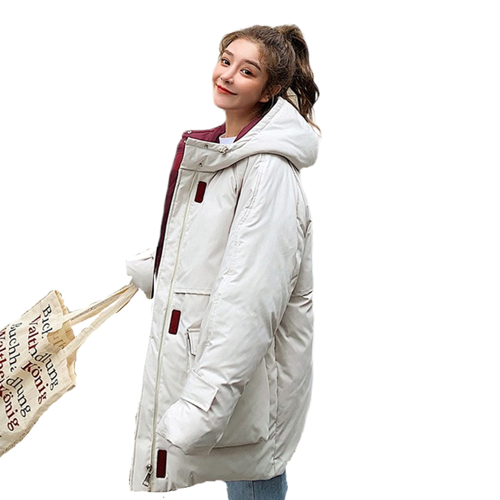 abrigo de invierno para mujer versión coreana suelta Chaqueta de algodón con tapa corta abrigo de invierno parka chaqueta de invierno para mujer parka 922