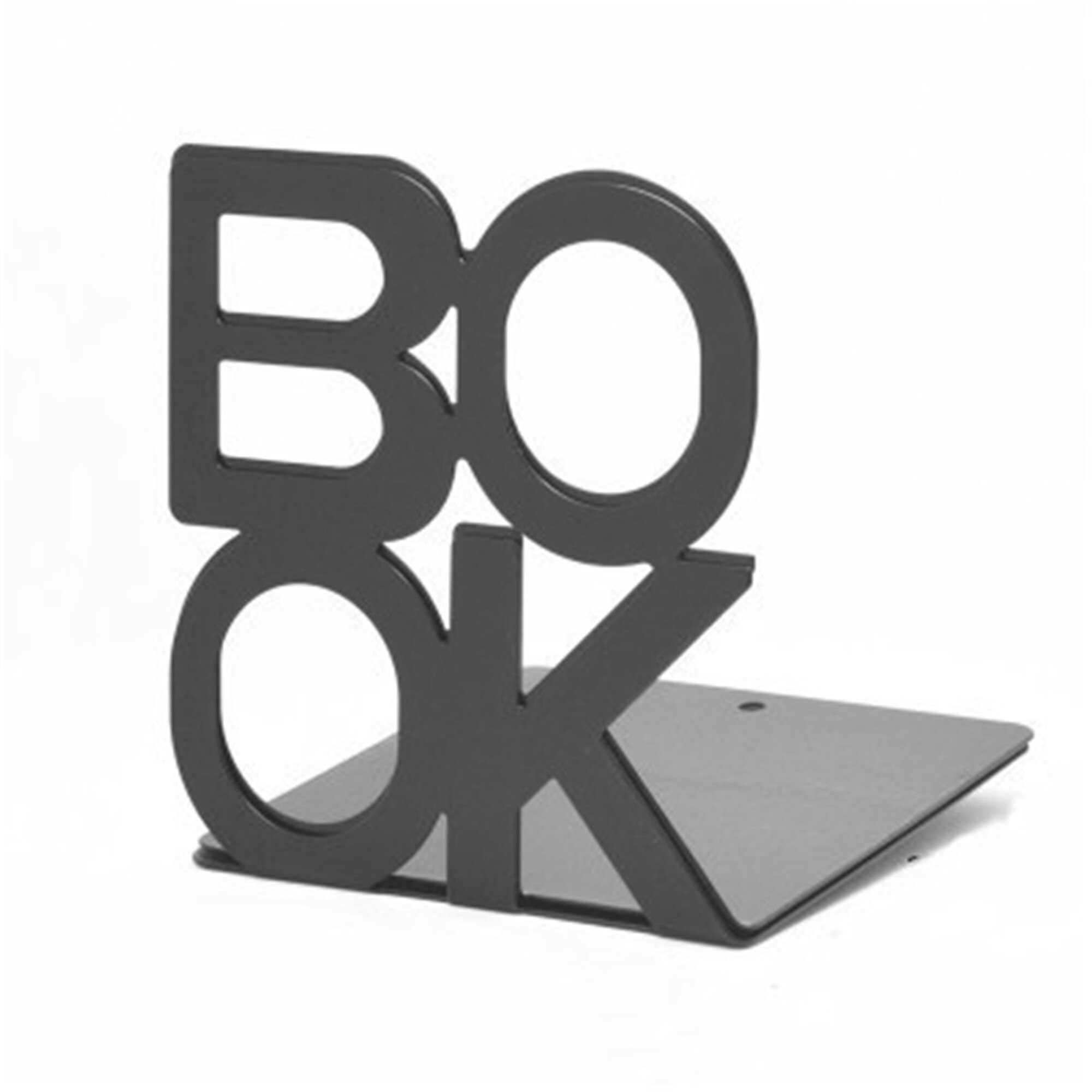 2 stk bogstøtte bogstøtte support prøve bogstang jern desktop kunst skridsikker hyldeholder skolepapir kontor tilbehør: B1