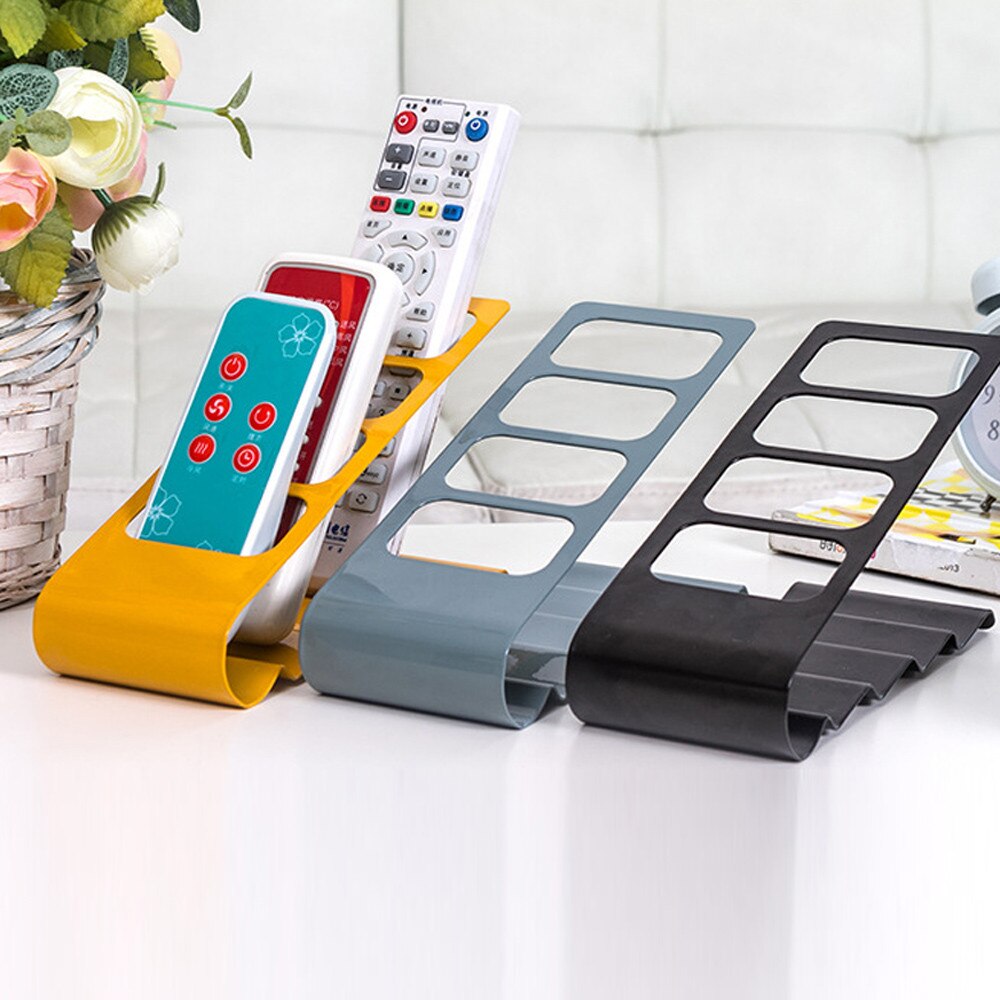 4 Frame Tv/dvd Step Remote Control Storage Stand Remote Control Holder Mobile Phone Holder Desk Organizer CD