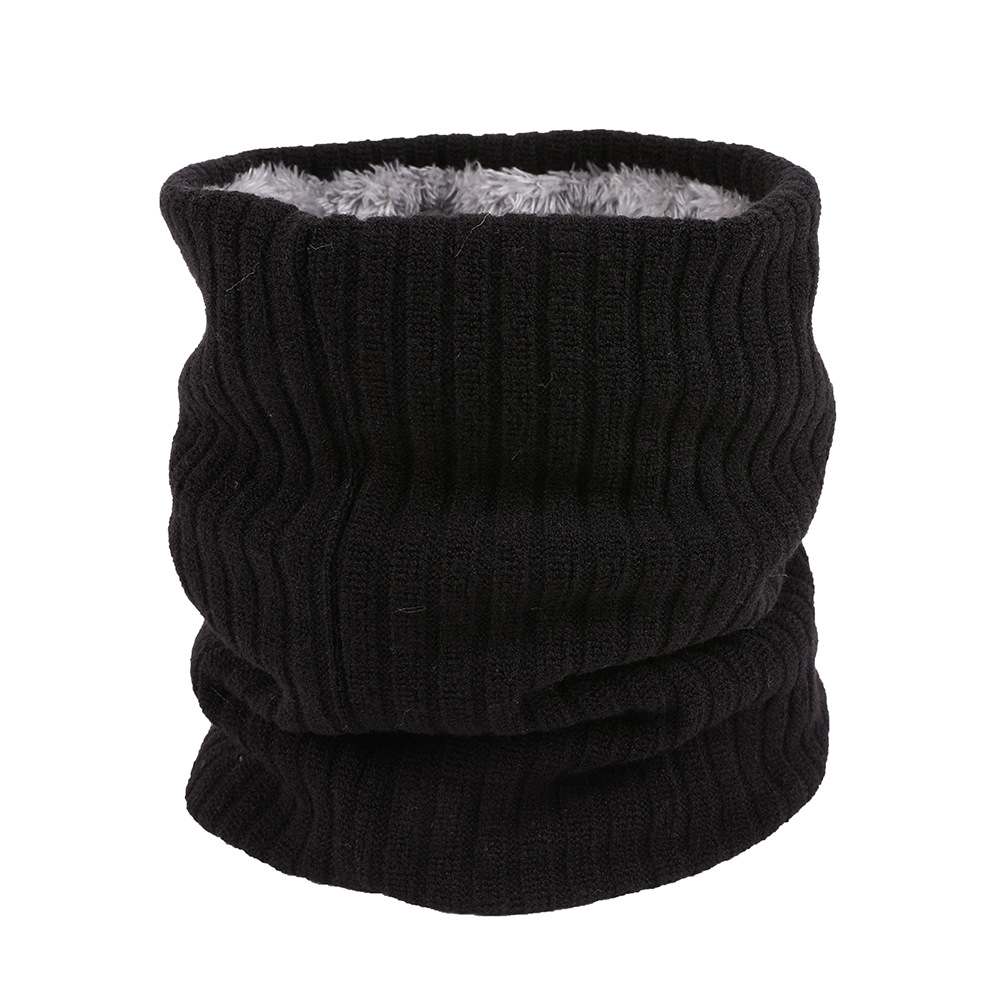 Écharpe épaisse et chaude en velours pour hommes, Protection du cou, bavoir en coton de , résistant au froid, pour l'équitation en plein air