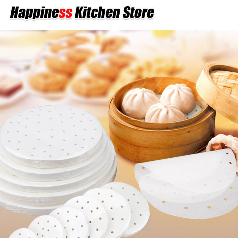 Kitchen Use Hamburger Press Machine 400pcs Oil Absorbing Paper 100mm/130mm Suitable for AM10/AM13 Machine