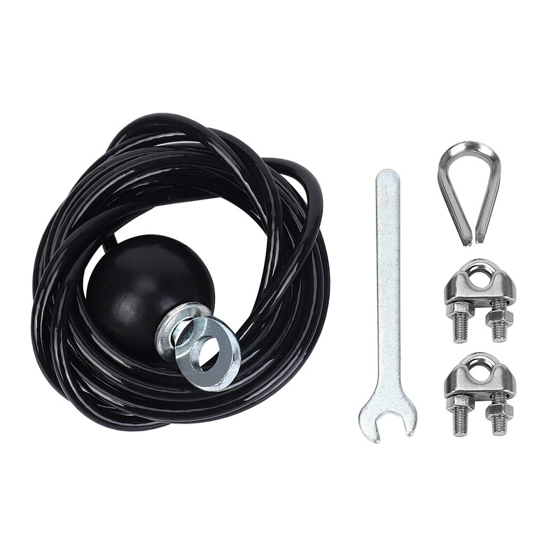 Gym Adjustable Cable Wire Rope Heavy Duty Steel Replacement Parts for Home Gym Fitness Cable: Auburn