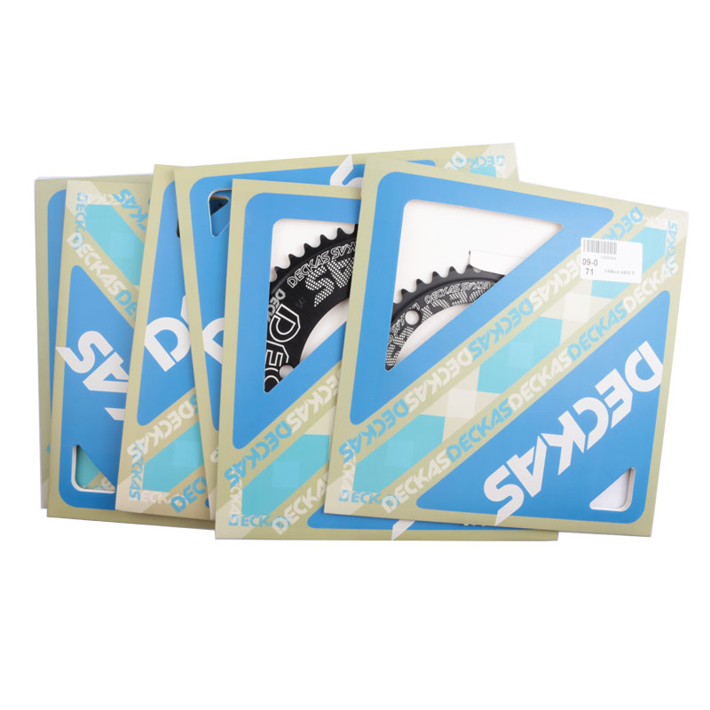 Deckas 144BCD plato 44T 46T 48T 50T 52T 54T 56T plato único dientes grandes para bicicleta TMB