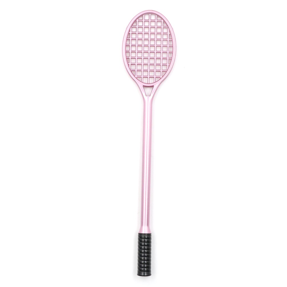 19.5cm Mini PVC Badminton Racket DIY Fluffy Slime Form Crystal Soil Kit Clear Slime Floam putty cream keyboard Model Clay tool: red