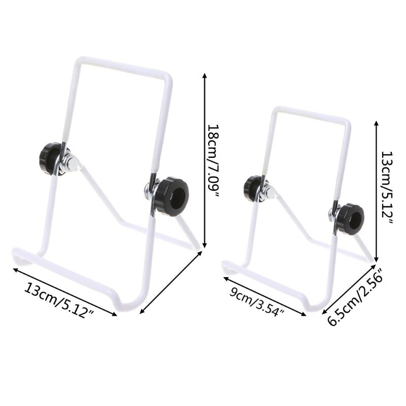 Universal Holder 360° Adjustable Foldable Metal Wire Stand Mount For iPad Tablet