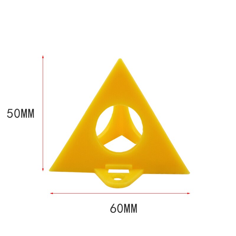 10/20Pcs Piramide Stands Set Driehoek Stands Verf Tool Driehoek Verf Pads Voeten Voor Houtbewerking Timmerman Accessoires Verf pads
