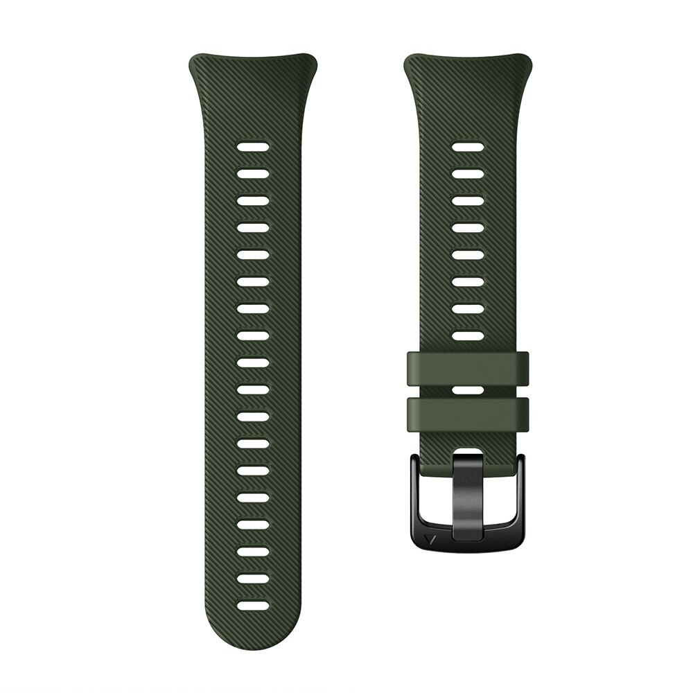 For Garmin Swim 2 Smart Watch Band Replacement Silicone Wrist Strap for Garmin Swim 2 Watchband: Army Green